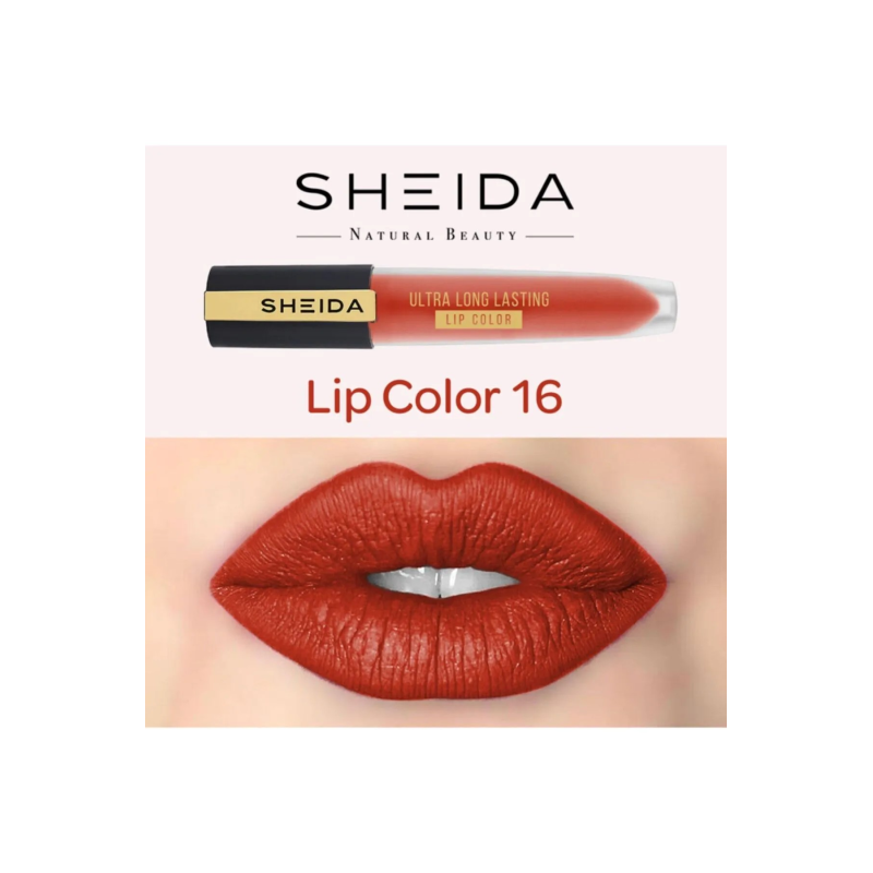 Sheida Liquid Lipstick – Long-Lasting & Vibrant Shades